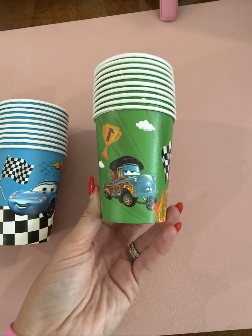 NEW Disney Pixar Cars Birthday Party Tableware Supplies Bundle 120 pieces total